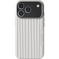 NUDIENT Bold Magsafe kryt iPhone 17 Pro/iPhone 18 Pro Chalk White - Pouzdra