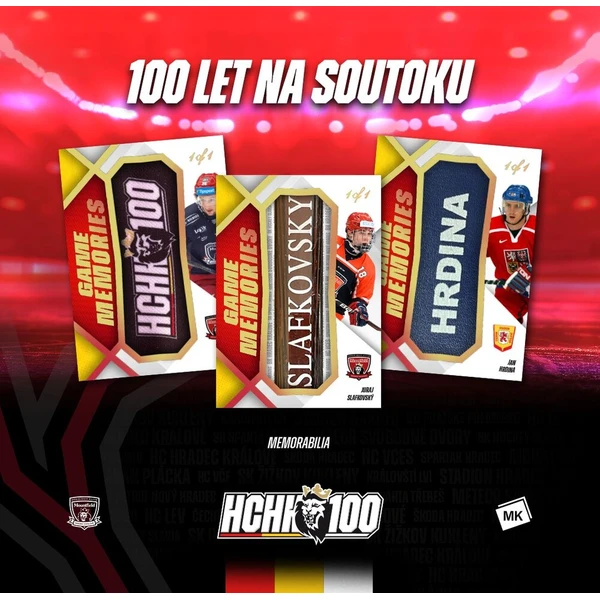 MK hokejové karty 2025 100 let na soutoku Hradec Králové box - Hokejové karty - Obrázek d_8c88e969d39d4cc1aa15e903313ae346