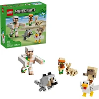 LEGO Minecraft 21592 Kuřecí žokej a útok v poušti - LEGO