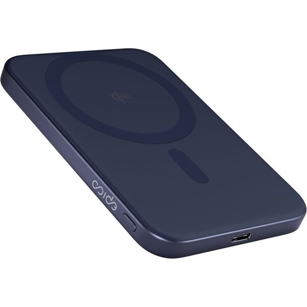 iWant by Epico UltraPack Qi2 Slim 5000mAh hliníková Mag+ bezdrátová powerbanka modrá - Powerbanky - Obrázek d_8cc8c883fe42418f9b37a6a7c25fb35d