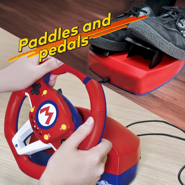 HORI Mario Kart Racing Wheel Pro Deluxe volant - Volanty - Obrázek d_8cd6d98581e84400a6f0fe75d1777c5d
