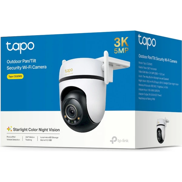 TP-Link Tapo C530WS bílá - IP kamery - Obrázek d_8d6612f7de1d492795041d80a400ec9b