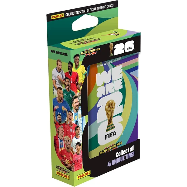 Panini FIFA World Cup 2026 Adrenalyn - Plechová krabička (Pocket) - Fotbalové karty - Obrázek d_8e1bfb56b01848a0bd6447bb054dfb03