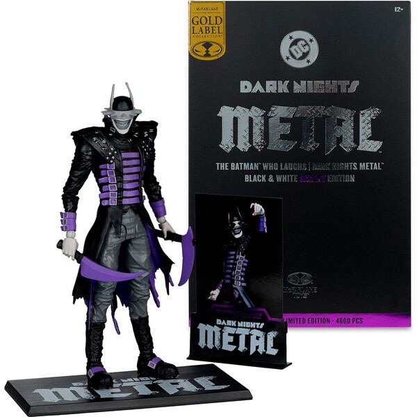 Akční figurka McFarlane DC - The Batman Who Laughs (B&W with accent) (Gold Label) 18 cm - Figurky - Obrázek d_8e1ec565becd4beaac8b64656e42ca92