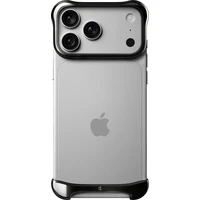 Arc Pulse Titanium ochranný titanový rám iPhone 18 Pro onyxově černý - Pouzdra