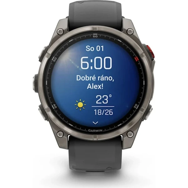 Garmin fenix 8 Pro AMOLED Sapphire 47 mm titanové se silikonovým řemínkem grafitové/černé - Chytré hodinky - Obrázek d_8f24fda7bb434258b9835f6051fe70f8