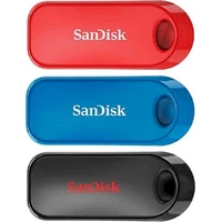 SanDisk Flash Disk 32GB Cruzer Snap 3 Pack - Flashdisky