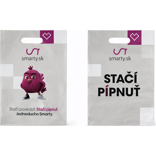 Smarty SK igelitová taška velká 53x37