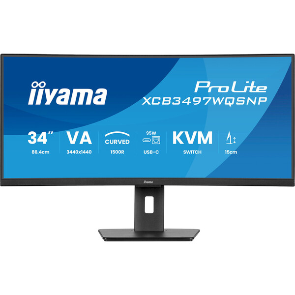 iiyama ProLite XCB3497WQSNP-B1 Černá