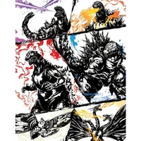 Godzilla Card Game Sleeve & Card Set Ink-Brushed Monster Rampage - EN - Sběratelské karty a nálepky