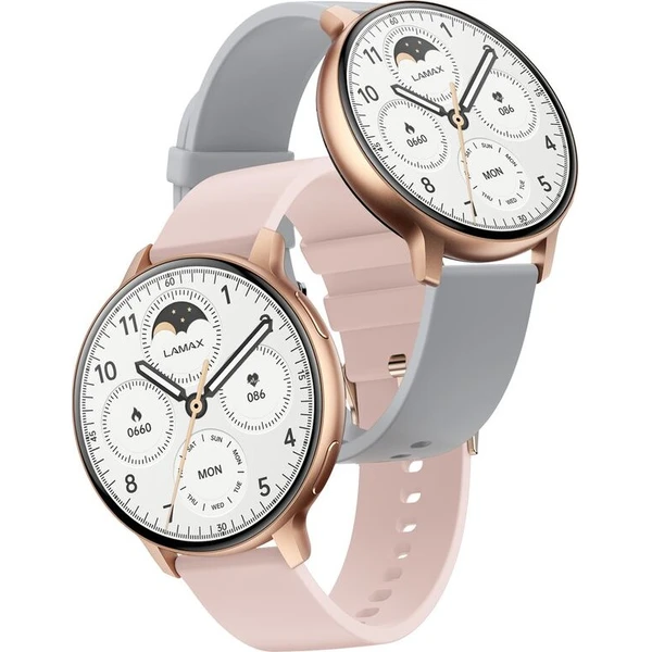 LAMAX Aura chytré hodinky zlatorůžové - Chytré hodinky - Obrázek d_90e313b991ea47a3855ab6097c236a64