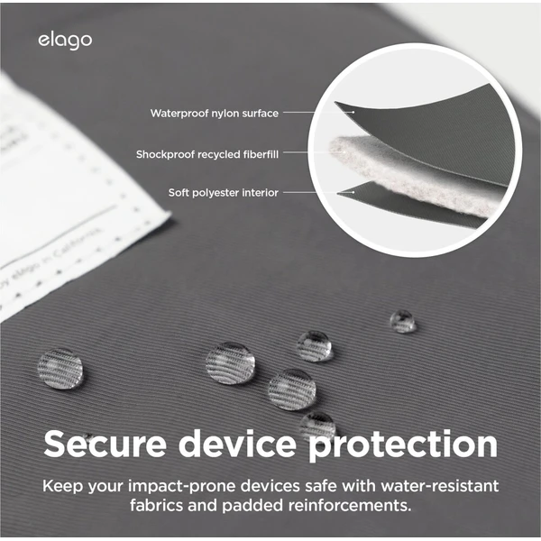 ELAGO PC Sleeve pouzdro pro MacBook 15"-16'' světle šedé - Pouzdra - Obrázek d_911b76f15b3c4a7791dcfc5fdbfab3a4