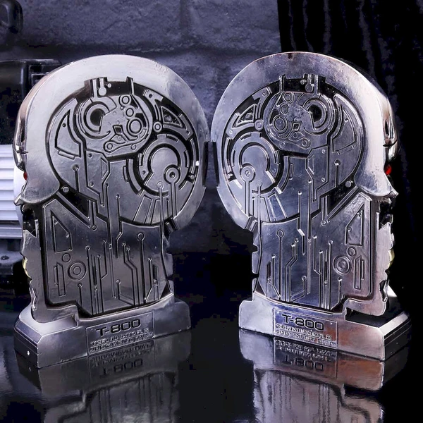 Zarážky na knihy Terminator 2 - T800 - Dekorace - Obrázek d_9158573e3aa74ecdab9e57ac7f1354a0