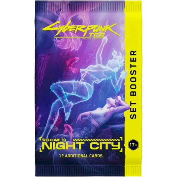Cyberpunk TCG - Welcome to Night City Booster Box - Sběratelské karty a nálepky - Obrázek d_9182a873758d45438cb419aaf8f06d16