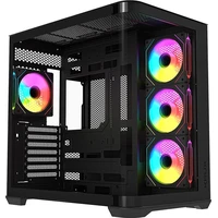 Krux Tano ARGB ATX skříň bílá - Počítačové skříně
