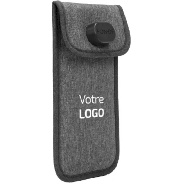 PORT NAOTIC FONOF uzamykatelné antiradiační pouzdro pro smartphone do 7" šedé - Pouzdra - Obrázek d_91d8503e64a04108b8d755f2027df97d