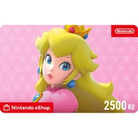 Karta na e-shop Nintendo 2500 CZK (online kód) - Digitální kredity
