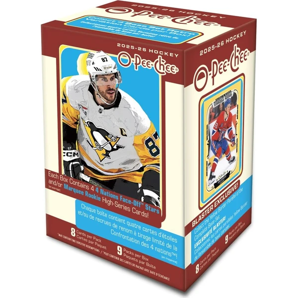 2025-26 Upper Deck O-Pee-Chee Hockey Blaster Box