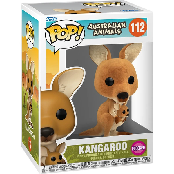 Funko POP! #112 Vinyl: Australian Animals - Kangaroo (Flocked) - Funko POP! - Obrázek d_940f9a8b59e44241a1d2301edd6dd8b1