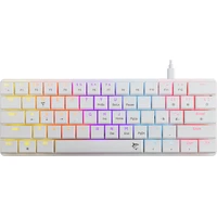White Shark NAGAMAKI Red (US) klávesnice bílá - Klávesnice