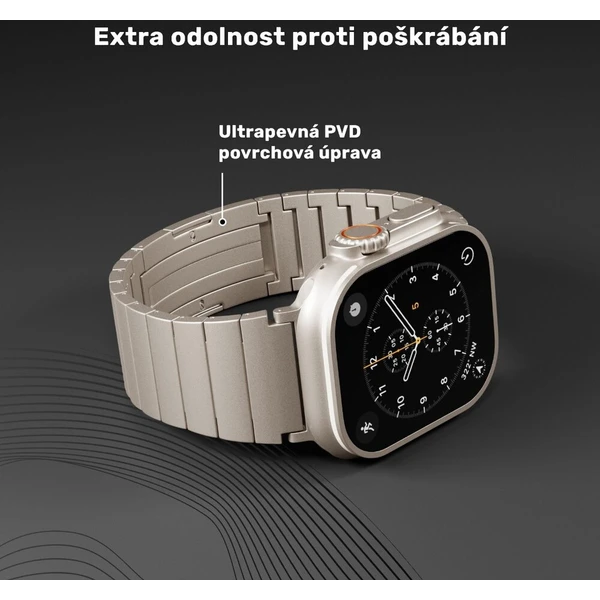 UNUM by Epico Titanium Watch Band řemínek Apple Watch 42/44/45/46/49 mm přírodní titan - Řemínky - Obrázek d_949b0af8fc2b4aa5a5f9bc06faed01d9