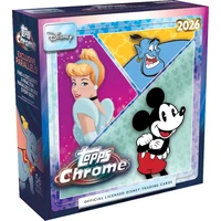 Sběratelské karty Topps 2026 Disney Chrome - Mega Box - Sběratelské karty a nálepky