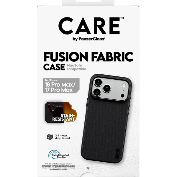PanzerGlass CARE Fusion Fabric MagSafe kryt Apple iPhone 18 Pro Max/17 Pro Max černý - Pouzdra - Obrázek d_9508dfb4390d46b1b22f78cf579520a6