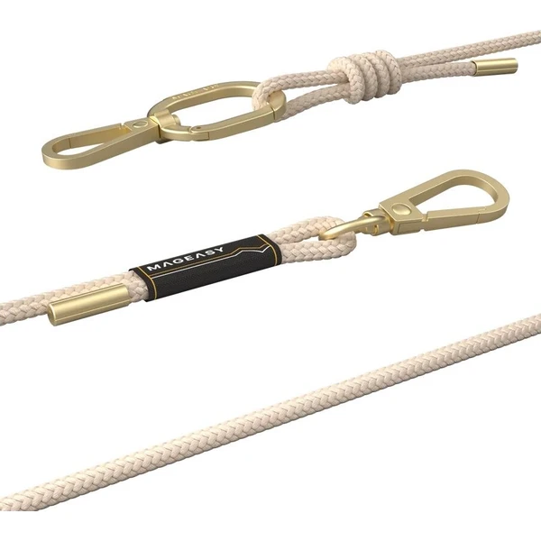 MagEasy Strap Lanyard 6mm univerzální popruh Beige - Popruhy - Obrázek d_95195e8fe27b4a08b80e9b75d4595b09