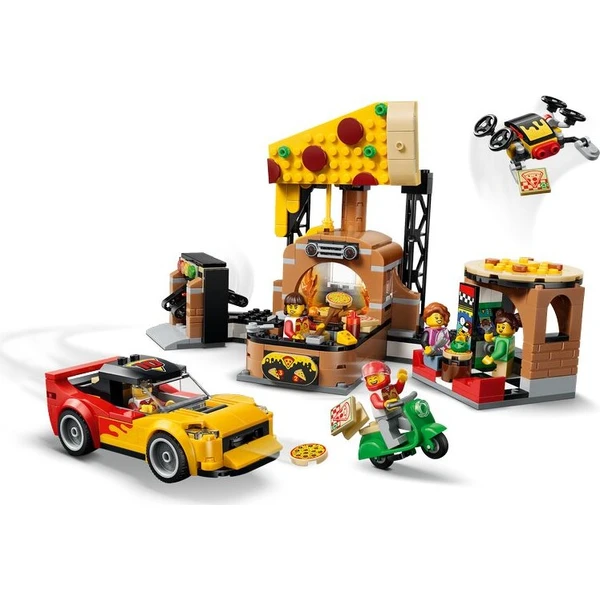 LEGO City 60496 Rozvoz pizzy a vozidla - LEGO - Obrázek d_953ad9b1ea78460b989e846e2541ca8e