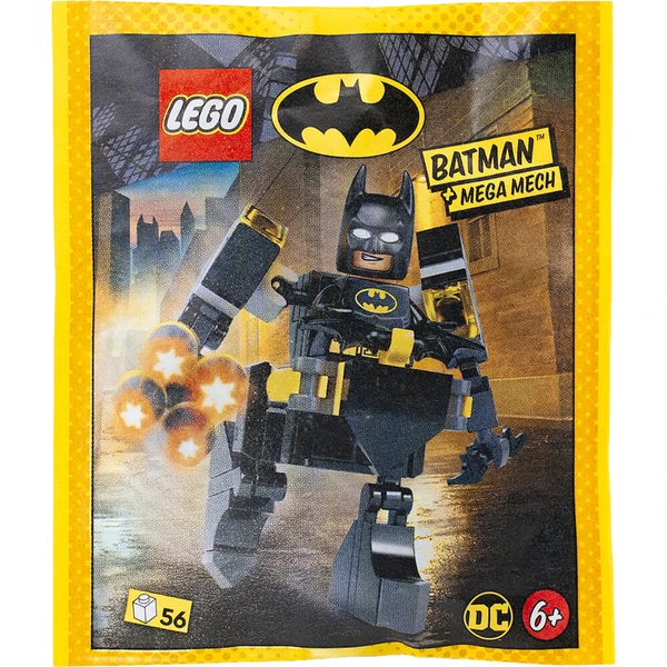 KOMIKS LEGO® BATMAN™ 01/2026 - Minifigurka BATMAN™ + MEGA MECH - Dárky - Obrázek d_956a47859c284c019cba3f48a17efe35