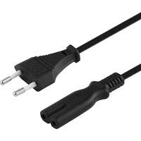 PremiumCord napájecí kabel s vidlicí 230V 2m černý - Kabely a redukce