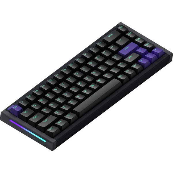 NuPhy BH65 HE Gateron Jade Gaming (US) herní klávesnice černá