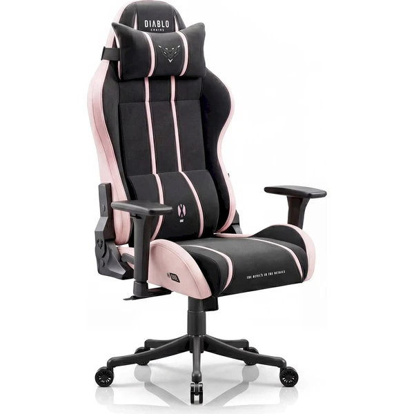 Diablo X-One 2.0 Small herní židle černo-růžová - Židle - Obrázek d_96393419fd8b43d3b153cbdf66df5857