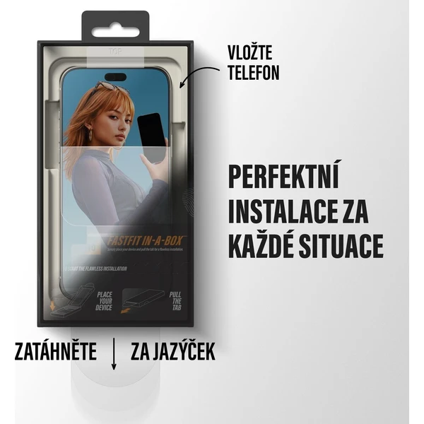 PanzerGlass Anti-Reflective Armor sklo Apple iPhone 18 Pro Max s bezprašným instalačním boxem - Ochranné folie a skla - Obrázek d_964f7f5d3c574557a138a00c7d15f4f2