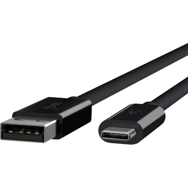Belkin USB-C/USB-A 3.1 kabel, 0,9m, 10 Gb/s, černý - Kabely a redukce - Obrázek d_9655635087c8412f8d2313e97176eb7a