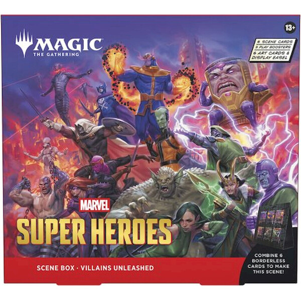 Magic: The Gathering - Marvel Super Heroes Scene Box Villians Unleashed - MTG karty - Obrázek d_966064f78cda4942b6f7aaa911abc03d