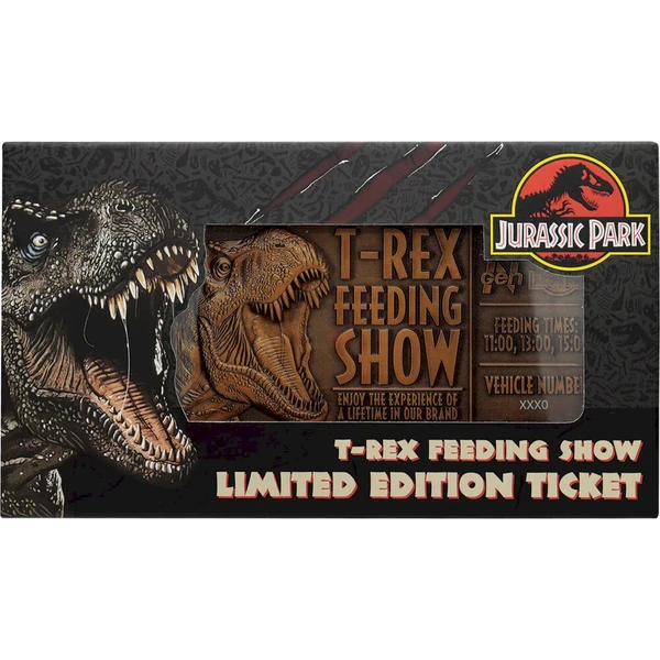 Replika Fanattik vstupenky Jurassic Park - Feeding Show Ticket Limited Edition - Repliky - Obrázek d_967623cb7528458888191260f4b7057a