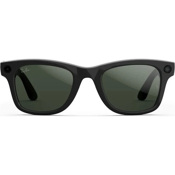 Meta RAY-BAN Wayfarer Gen2 (Standardní) chytré lesklé brýle (zatmavovací - čiré/zelené) černé - AR brýle - Obrázek d_972c419610214038b1068d03b967cbd9