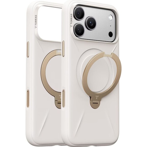Torras Ostand Q3 Silicone MagSafe kryt iPhone 18 Pro bílý