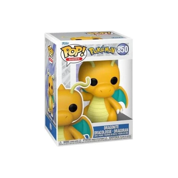 Funko POP! Pokemon -  Dragonite(EMEA) 9 cm - Funko POP! - Obrázek d_9789db26fc524d58becd31a678881af0