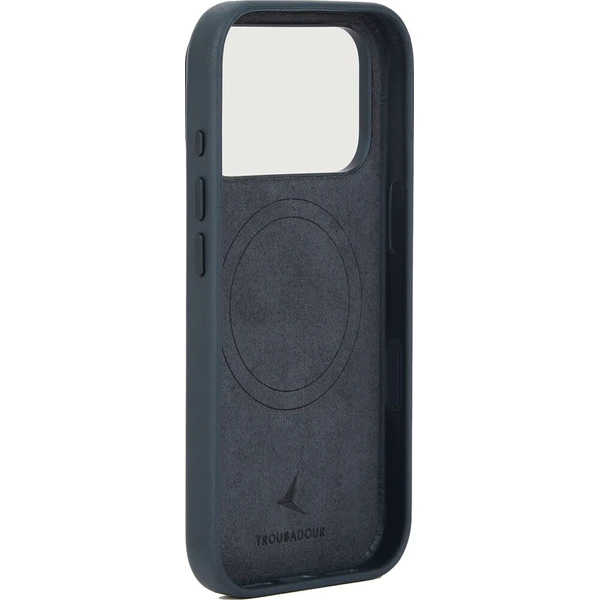Troubadour Full Leather MagSafe kožený kryt iPhone 17 Pro Max/iPhone 18 Pro Max Basalt - Pouzdra - Obrázek d_97ae44ff525f464a8d6bec50d4296a39