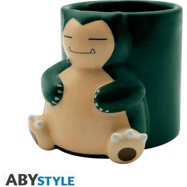 Hrnek 3D Pokémon - Snorlax 350 ml Vícebarevná