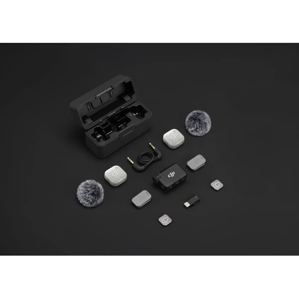 DJI Mic Mini 2S (2 TX + 1 RX + Charging Case) - Mikrofony - Obrázek d_97f877bf24a549d0b76aef43fa689510