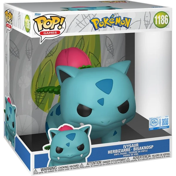 Funko POP! #1186 Jumbo: Pokemon - Ivysaur - Funko POP! - Obrázek d_984278b2903642399499bc81279724f8