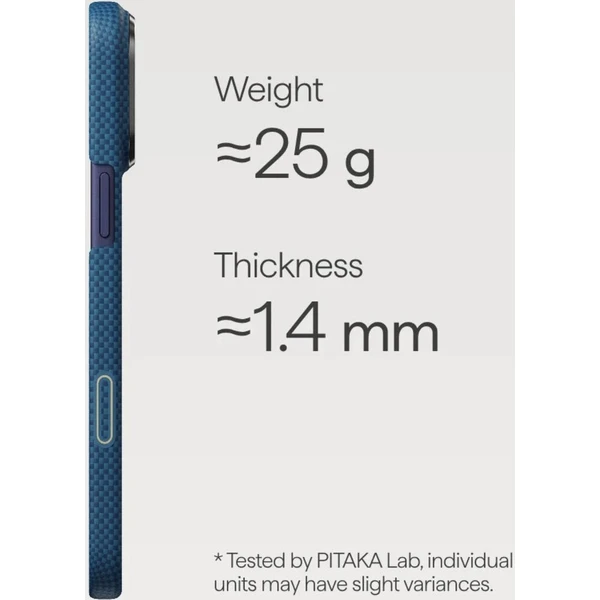 Pitaka Edge Case Ink Horse MagSafe kryt iPhone 17 Pro Azure Green - Pouzdra - Obrázek d_99246e9d980c4cf6884318988ff07bc4