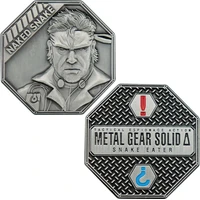 Sběratelská mince Fanattik Metal Gear Solid Delta - Naked Snake Limited Edition - Mince
