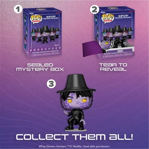 Funko POP! Mystery: K-Pop Demon Hunters (Šance na chase) - Funko POP! - Obrázek d_9a0692ae99ee4d61a33411049fca5344