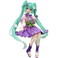 Figurka Furyu Hatsune Miku Noodle Stopper - Flower Fairy Cosmos Purple Color 14 cm - Figurky