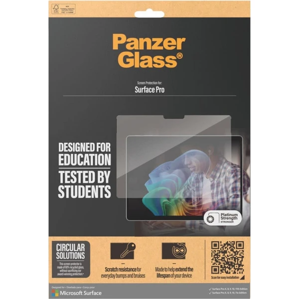 PanzerGlass® Ultra-Wide Fit sklo Microsoft Surface Pro X/Pro 8/Pro 9/Pro 10/Pro 11 - Ochranné folie a skla - Obrázek d_9a56bf85b3204611828f20c8c567d2e6