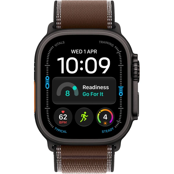 Apple Watch 49/46/45/44mm tmavě umbrový trailový tah z černého titanu S/M - Řemínky - Obrázek d_9a6d7f6ab1374311873ace1cb0a9b8c4